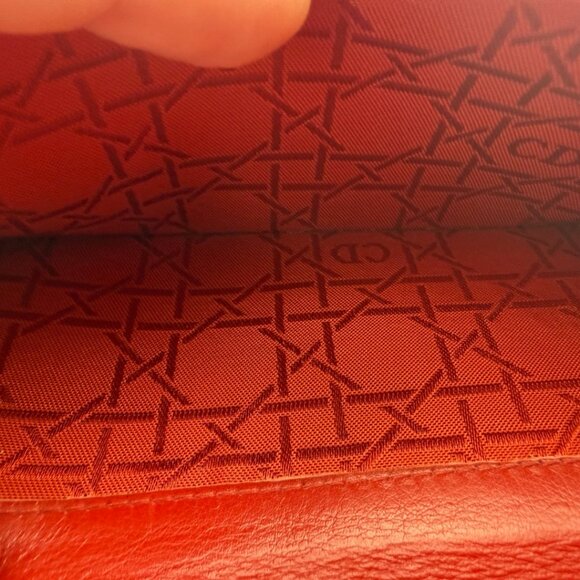 Christian Dior Women’s Wallet | Leather | Red Studded Exterior | COA INCLUDED - Picture 5 of 15